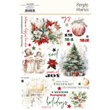 Simple Stories - Simple Vintage Old Fashioned Christmas Rub Ons **PRE-ORDER**