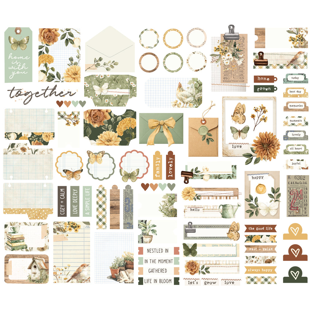 Simple Stories - Simple Vintage Cottage Charm Journal Bits & Pieces **Pre-Order**
