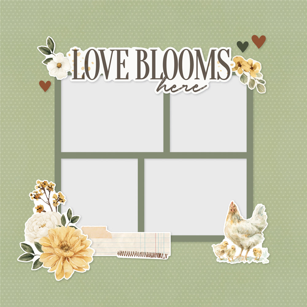 Simple Stories - Simple Vintage Cottage Charm  - Page Pieces **Pre-Order**