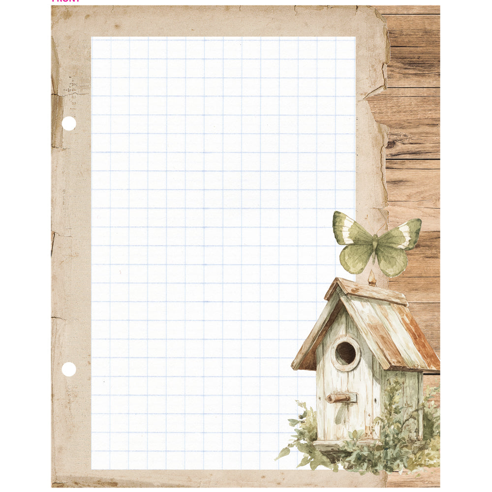 Simple Stories Simple Vintage Cottage Charm SN@P! 6x8 Binder Inserts **Pre-Order**