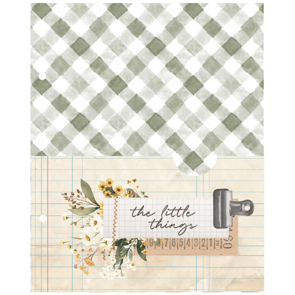 Simple Stories Simple Vintage Cottage Charm SN@P! 6x8 Binder Inserts **Pre-Order**
