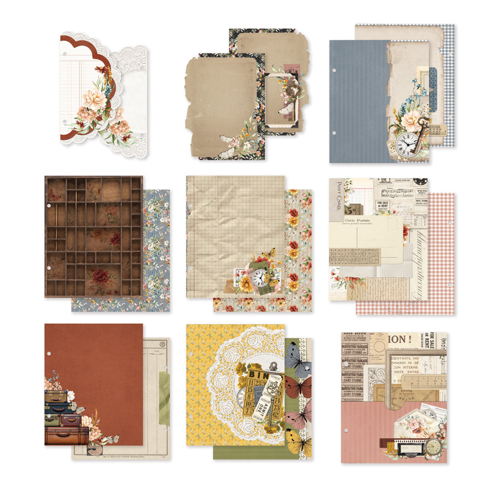 Simple Stories Simple Vintage Trunk Show SN@P! 6x8 Binder Inserts **Pre-Order**