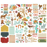 Simple Stories - Country Roads Cowboy Bits & Pieces **Pre-Order**