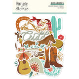Simple Stories - Country Roads Cowboy Bits & Pieces **Pre-Order**