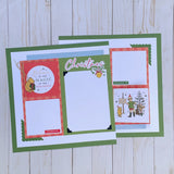Winnie the Pooh Christmas Page Kit