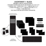 49 And Market Create-An-Album Foundation Inserts - Assort. 1 Black