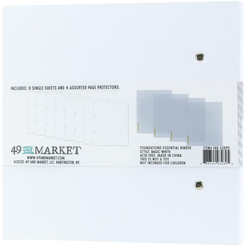 49 And Market Foundations Binder - white