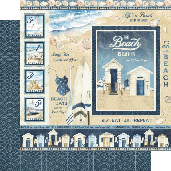 The Beach is Calling 12×12 Collection Pack