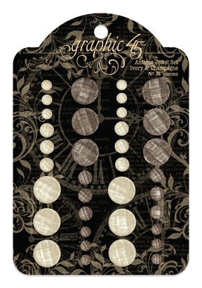 Antique Jewel Set – Ivory & Champagne – SKU: 4502825