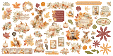 Autumn Greetings Ephemera Set