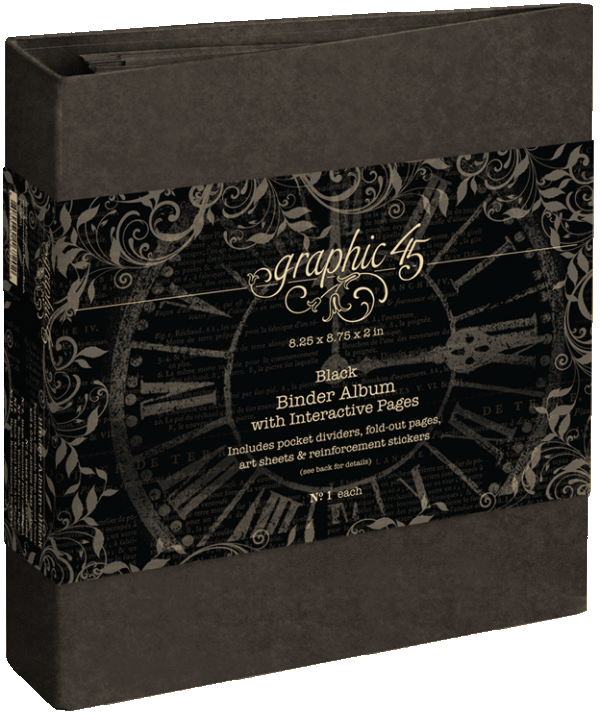 Binder Album with Interactive Pages – Black