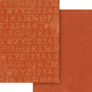 Graphic 45 Keepsake Kit with Exclusive Metal Die (Typography)