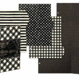 Check Binder Album with Interactive Pages — Black