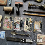 Sizzix Thinlits Die Set 13PK - Vintage Labels by Tim Holtz