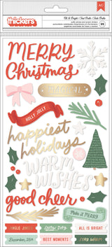 Mittens and Mistletoe Phrase Thickers