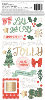 Mittens and Mistletoe Phrase Thickers