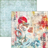 Ciao Bella Land of the Rising Sun Paper Pad 12"x12" 12/Pkg