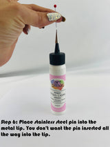 METAL TIP ATTACHMENT FOR ADHESIVE APPLICATION
