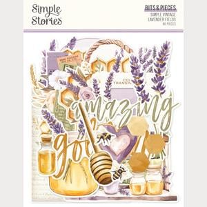 Simple Vintage Lavender Fields  - Simple Cards Card Kit