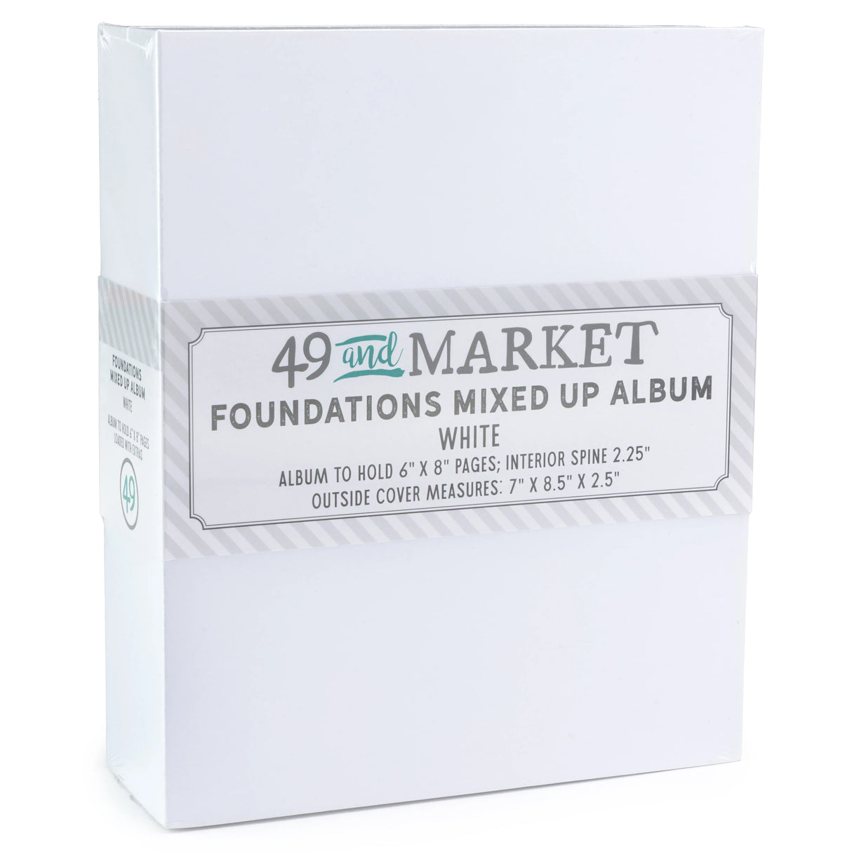 49 and Market Foundations Mixed Up Album - WHITE