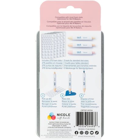 We R Foam Dot Setter Kit 3pc