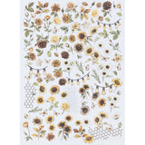 49 and Market - Country Heart Café Laser Cut Wildflowers