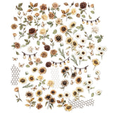 49 and Market - Country Heart Café Laser Cut Wildflowers
