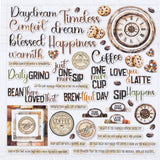 49 and Market - Country Heart Café Chipboard Assortment
