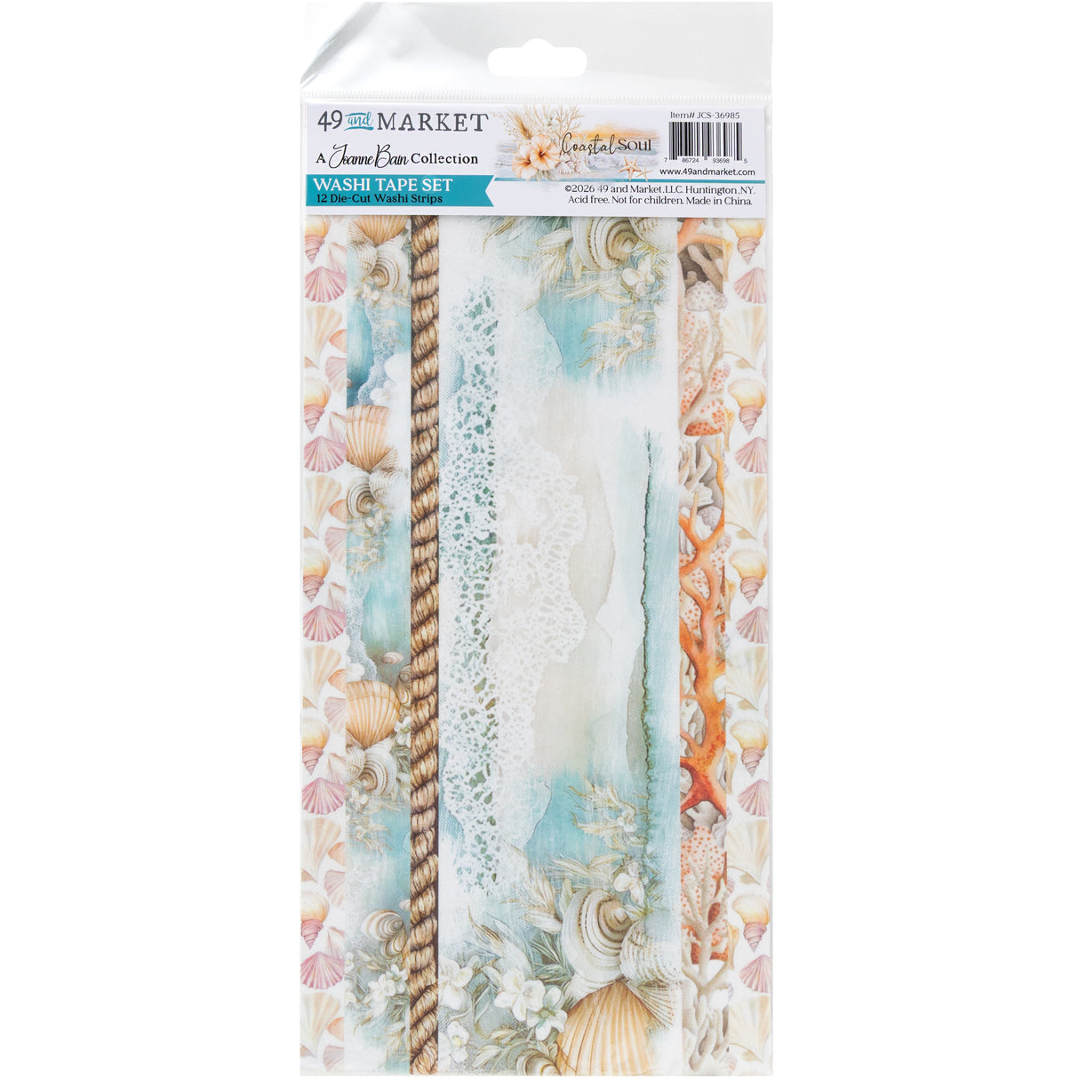 49 and Market - Coastal Soul Washi Sheets
