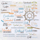 49 and Market - Coastal Soul Chipboard Assortment
