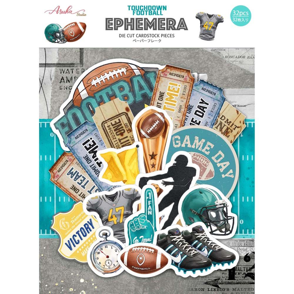 Touchdown Football Die cuts