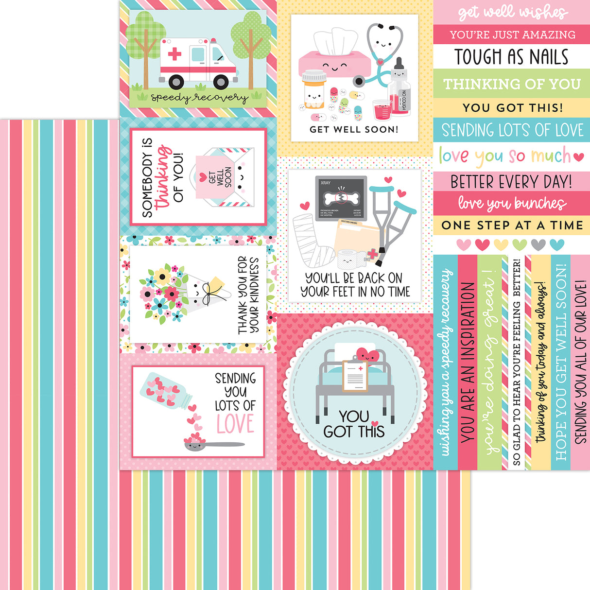 Happy Healing Collection - 12 x 12 Paper Pack