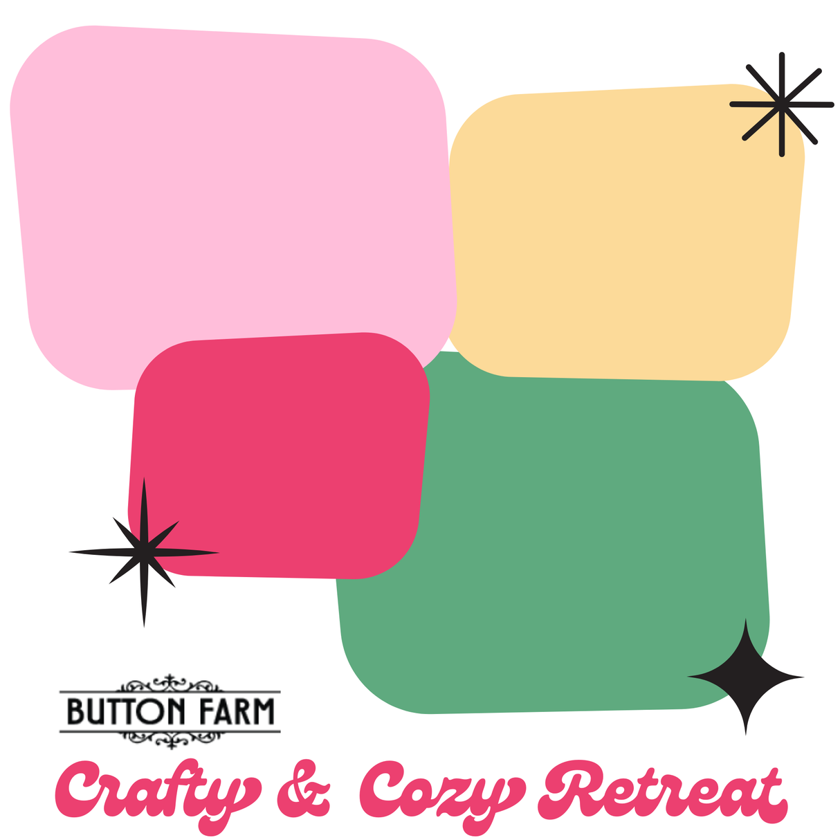 Crafty & Cozy Scrapbooking Paper – Retro Color Blocks
