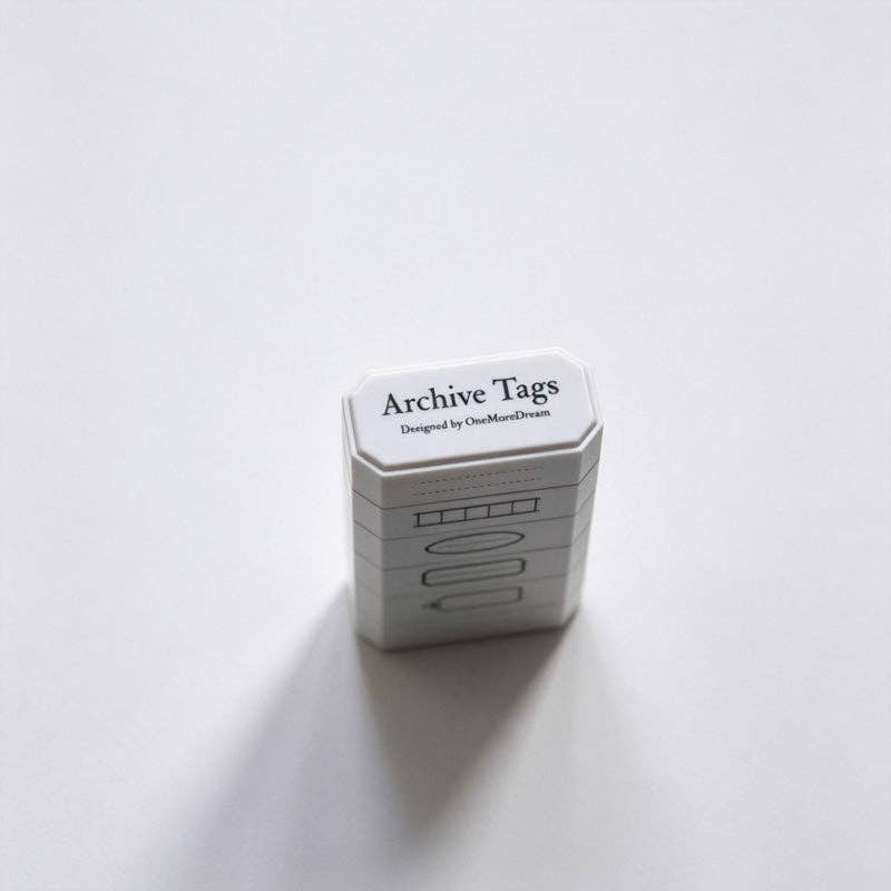 Archive Tag 5-Layer Stamp Set: Style1 / F