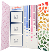Ordinary Joys: Interactive Scrapbook Layout designed by Katie Piotrowski