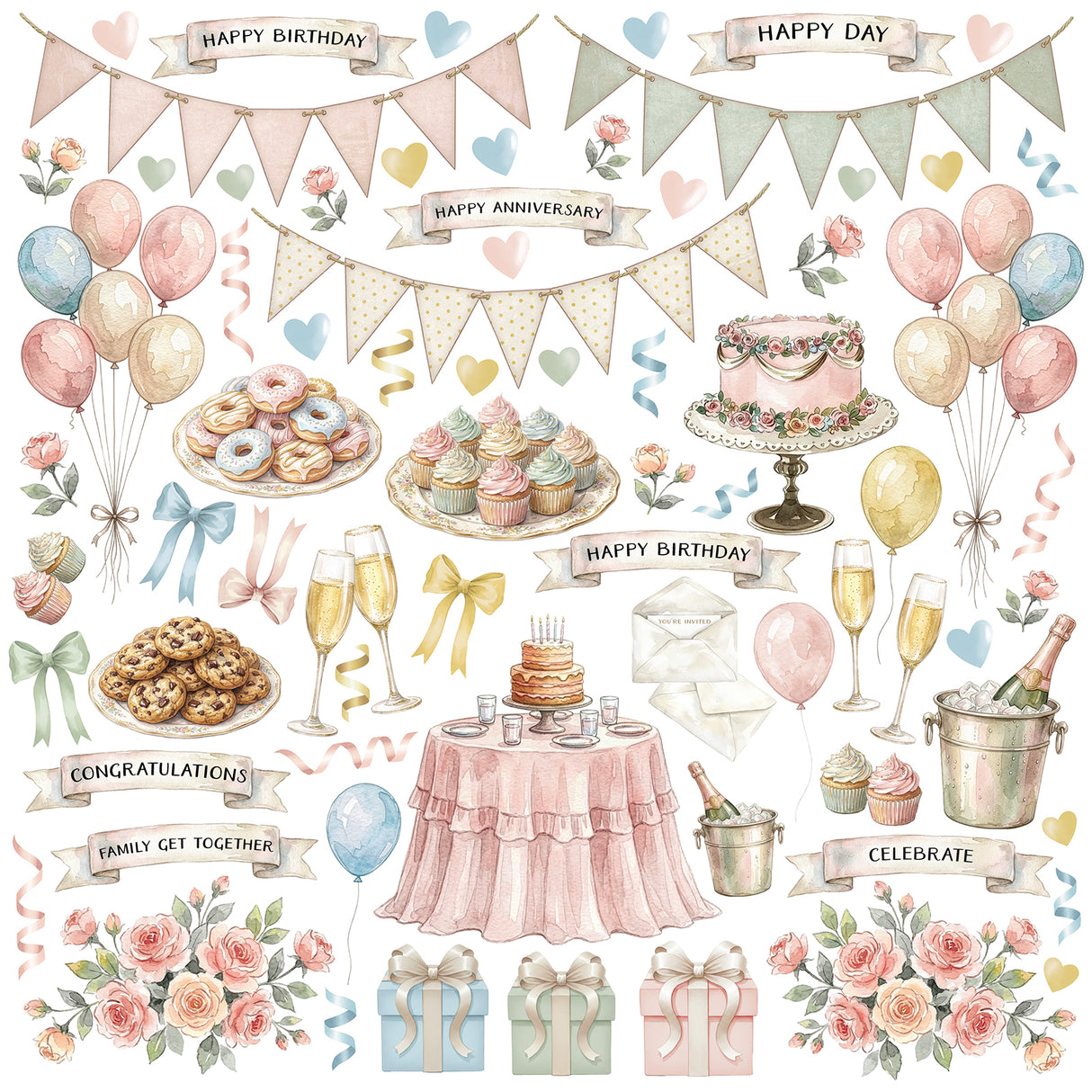 49 and Market Confetti Moments  All-in-One-Kit