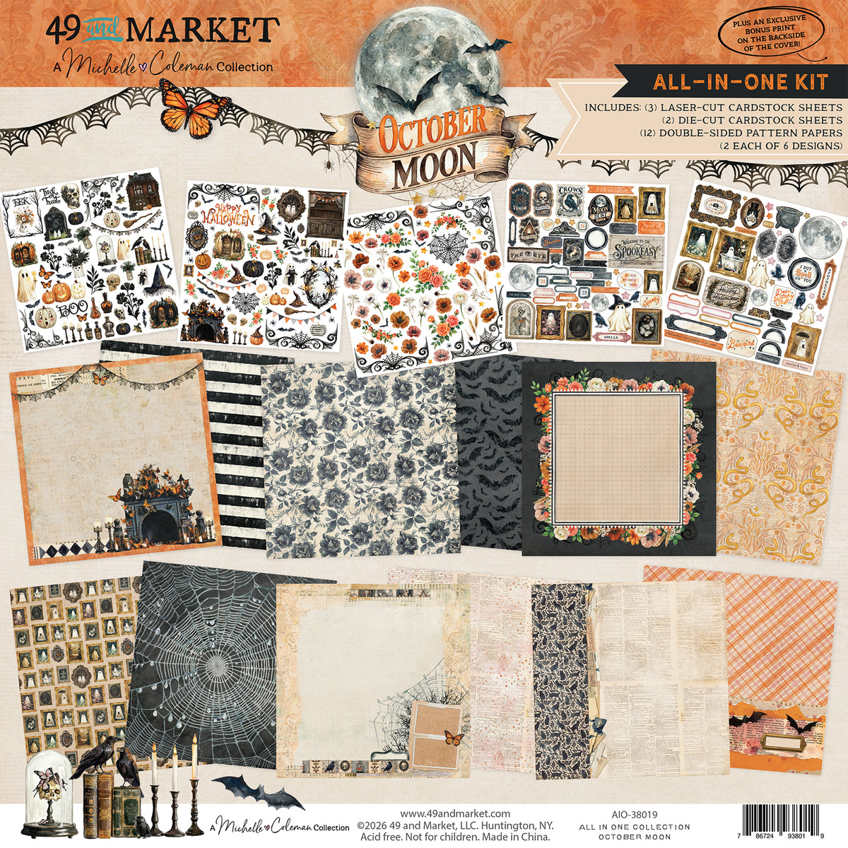 49 and Market October Moon All-In-One Kit official manufacturer product photo