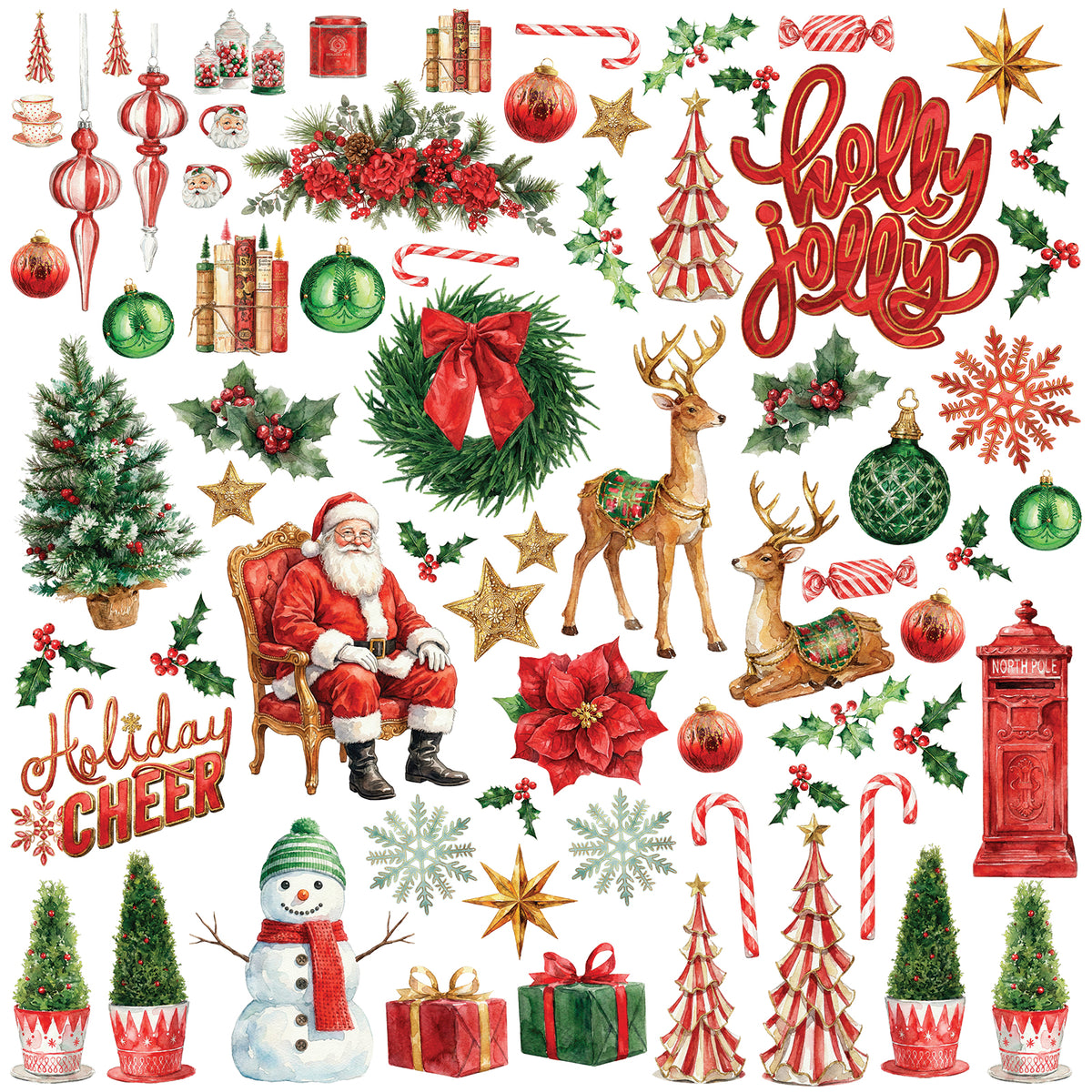 49 and Market - Santa's Winter Village All-In-One Kit official product image 2