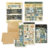 Graphic 45 Card Class Series  - Adventure Awaits Card Kit