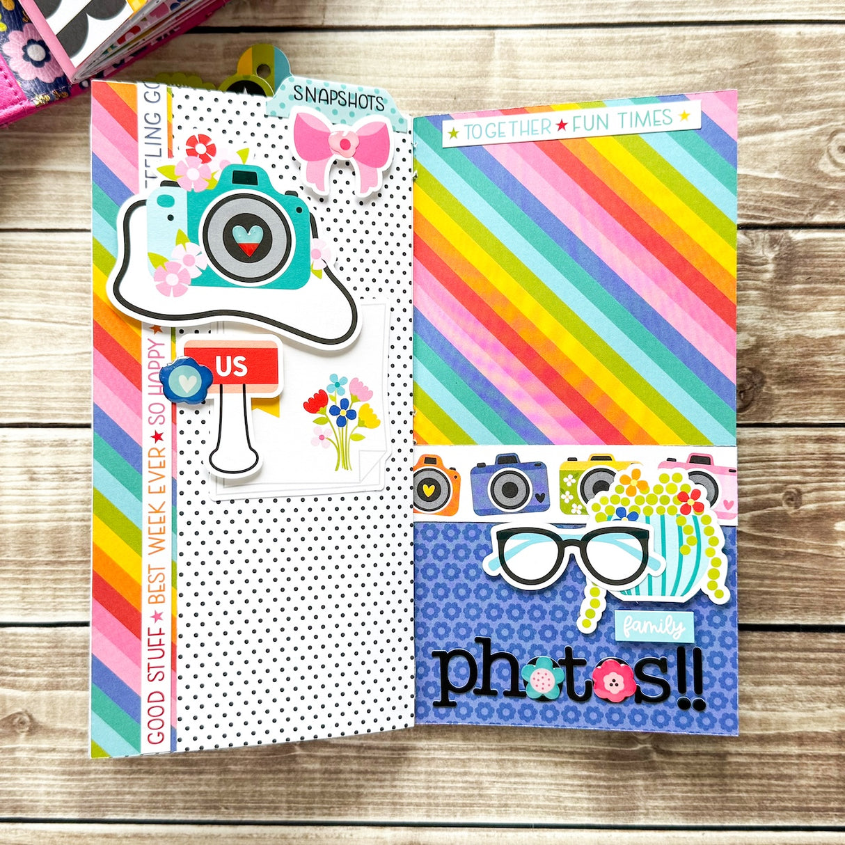 🌈 So Many Reasons to Smile — Traveler’s Notebook