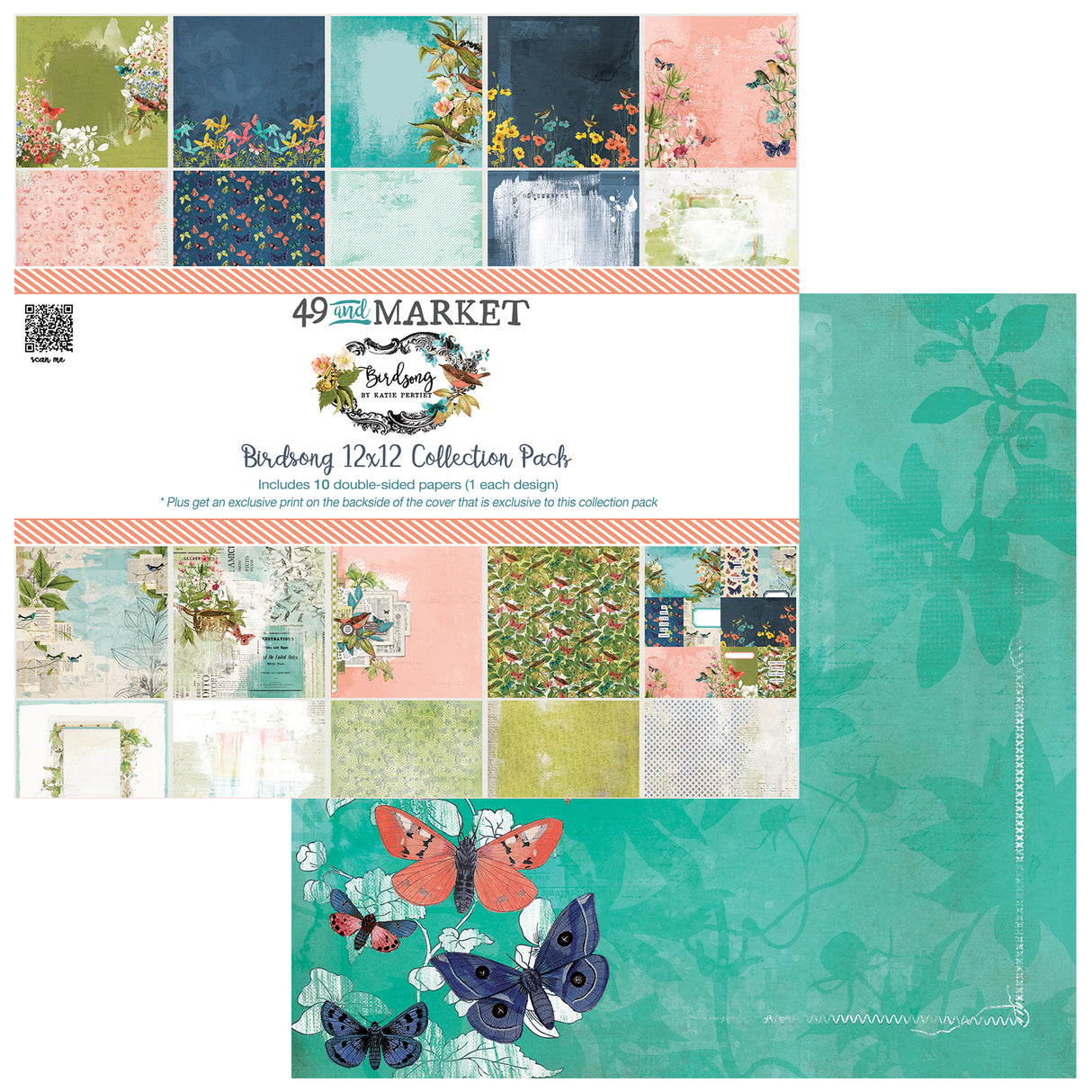 Birdsong 12x12 Paper Collection Pack