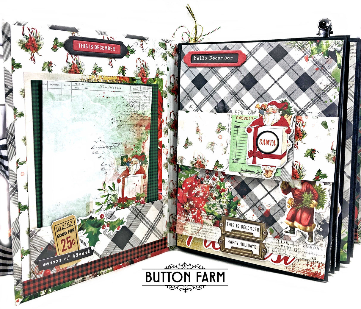 Christmas Spectacular Album Tutorial~ DIGITAL TUTORIAL ONLY