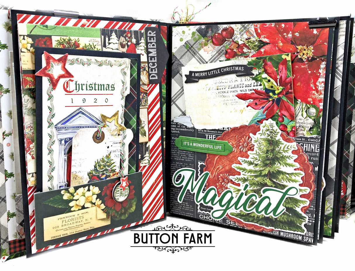 Christmas Spectacular Album Tutorial~ DIGITAL TUTORIAL ONLY