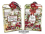The Yuletide Box of Tags by Kathy Clement. TUTORIAL ONLY