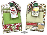 The Yuletide Box of Tags by Kathy Clement. TUTORIAL ONLY