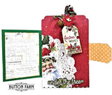 The Yuletide Box of Tags by Kathy Clement. TUTORIAL ONLY