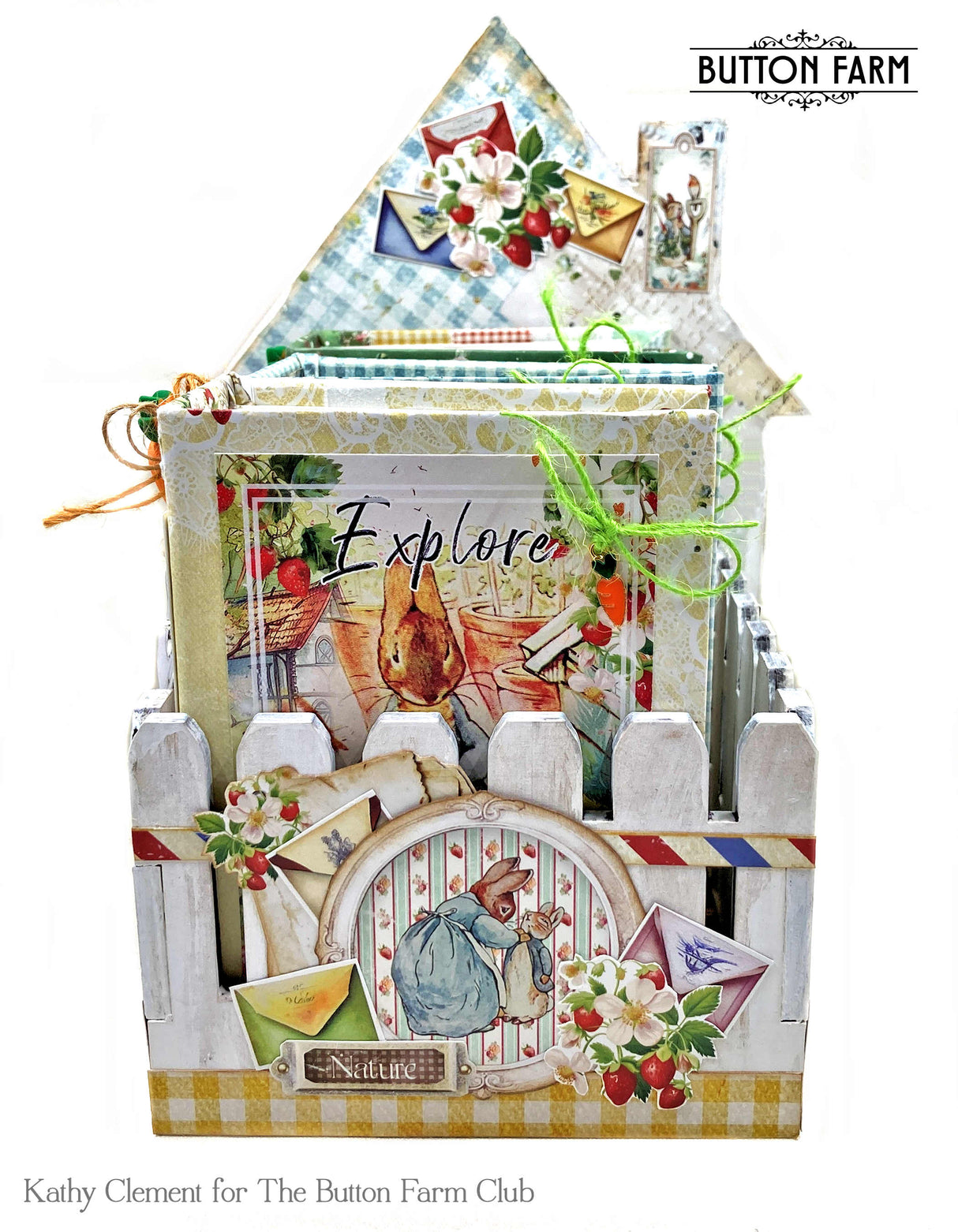 Peter's Garden Spring Home ****TUTORIAL ONLY, NO PRODUCT WILL BE SENT**