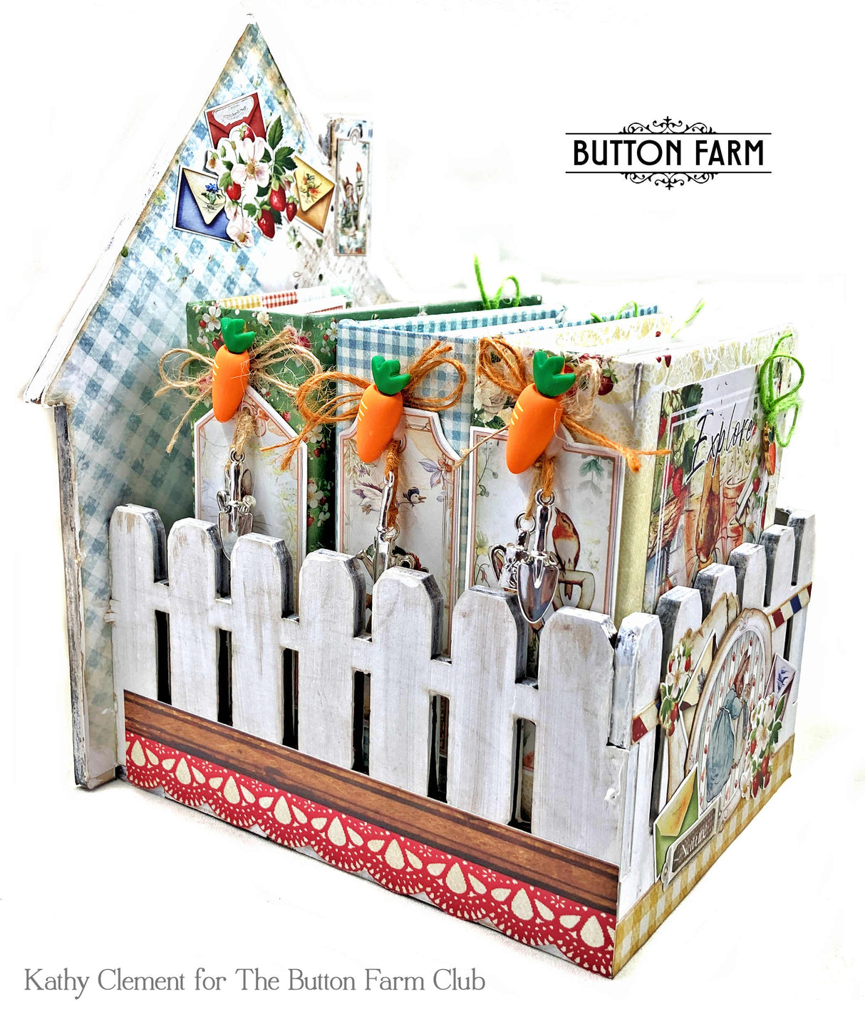 Peter's Garden Spring Home ****TUTORIAL ONLY, NO PRODUCT WILL BE SENT**