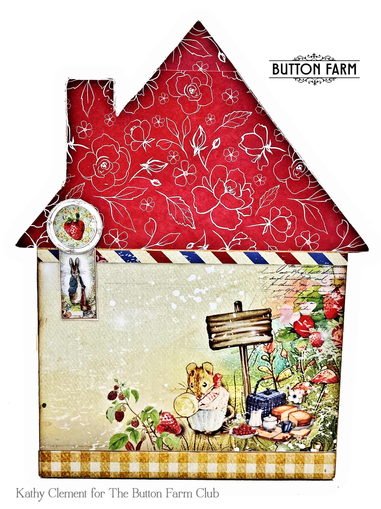Peter's Garden Spring Home ****TUTORIAL ONLY, NO PRODUCT WILL BE SENT**