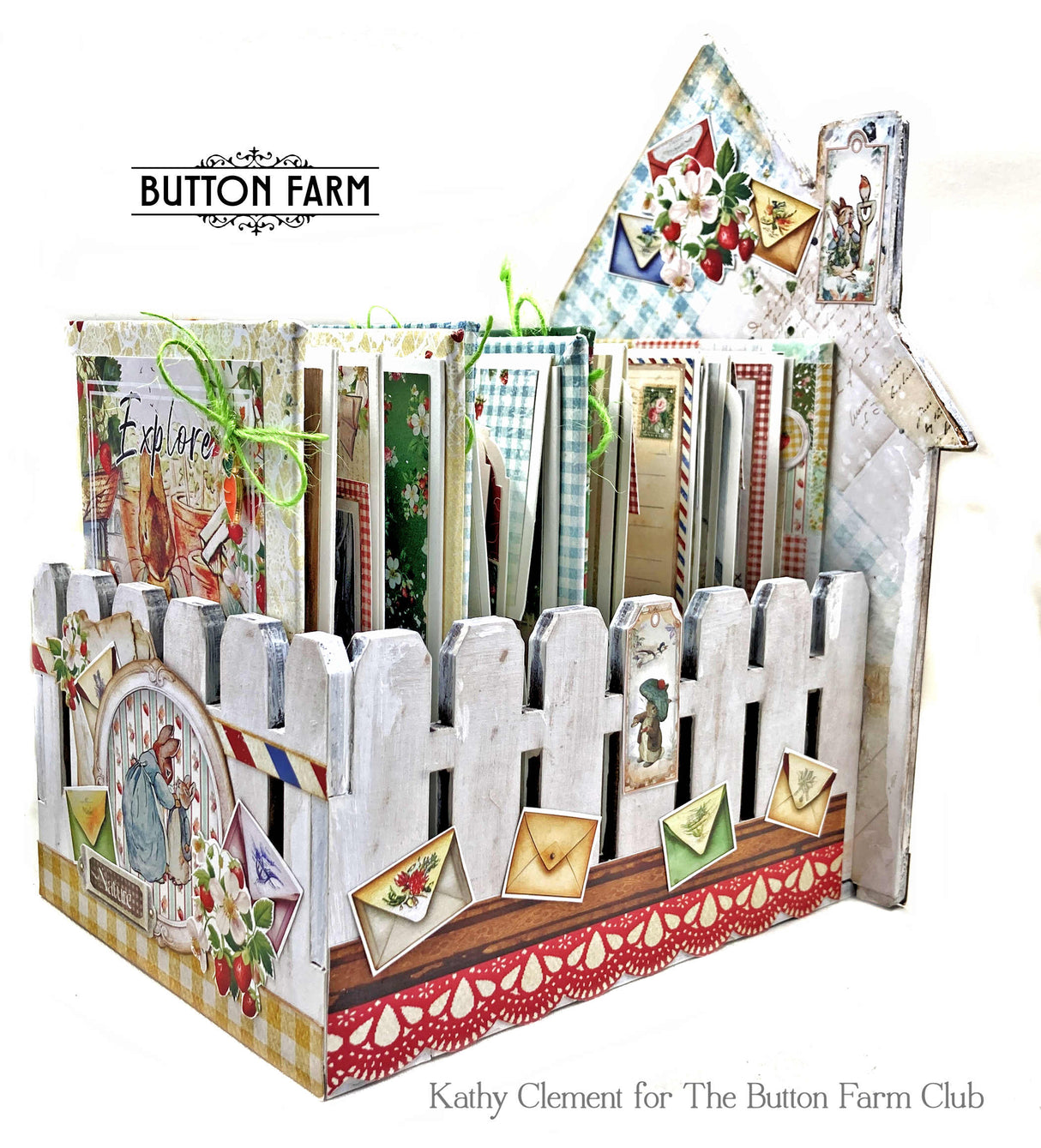 Peter's Garden Spring Home ****TUTORIAL ONLY, NO PRODUCT WILL BE SENT**